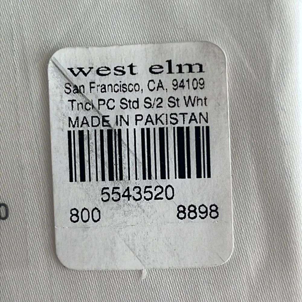 West elm pillow cases set of 2